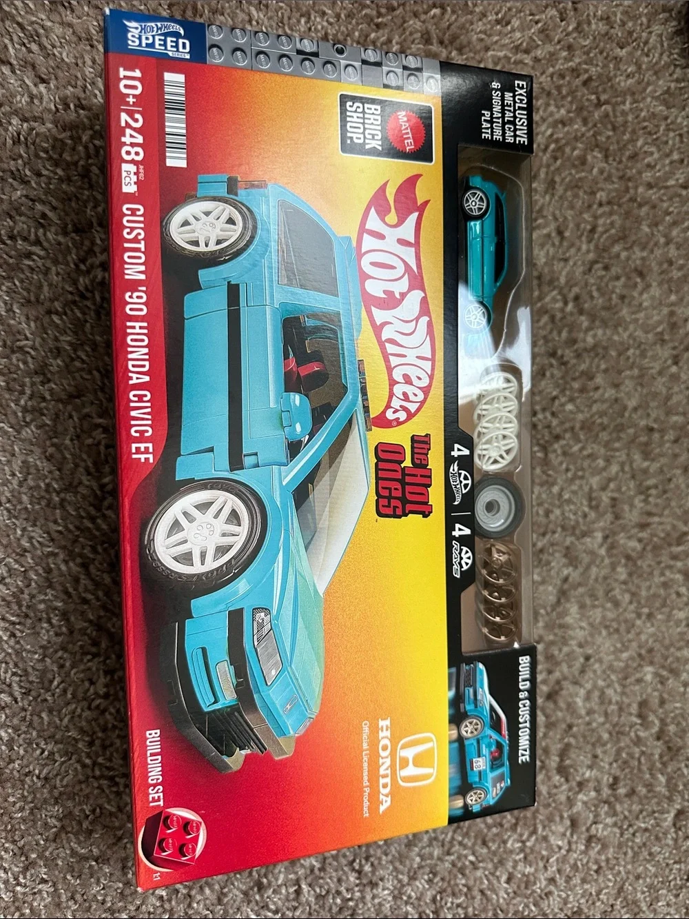 Lego Teal Honda Civic EF Building Set